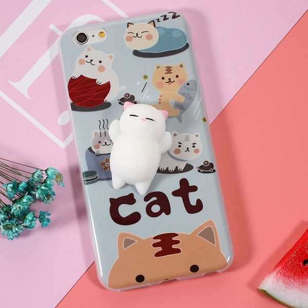 Squishy Squeeze Cat phone case