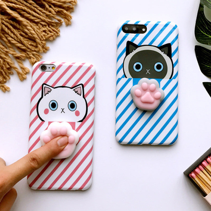 Soft Squishy Cat Paw phone case