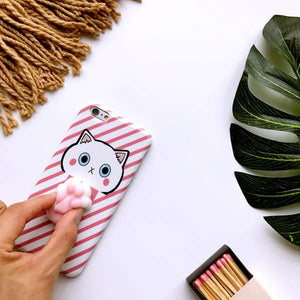 Soft Squishy Cat Paw phone case